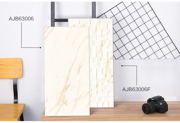 Foshan 3D Ceramic Non-Slip Bathroom Floor Tiles ( 63006 )