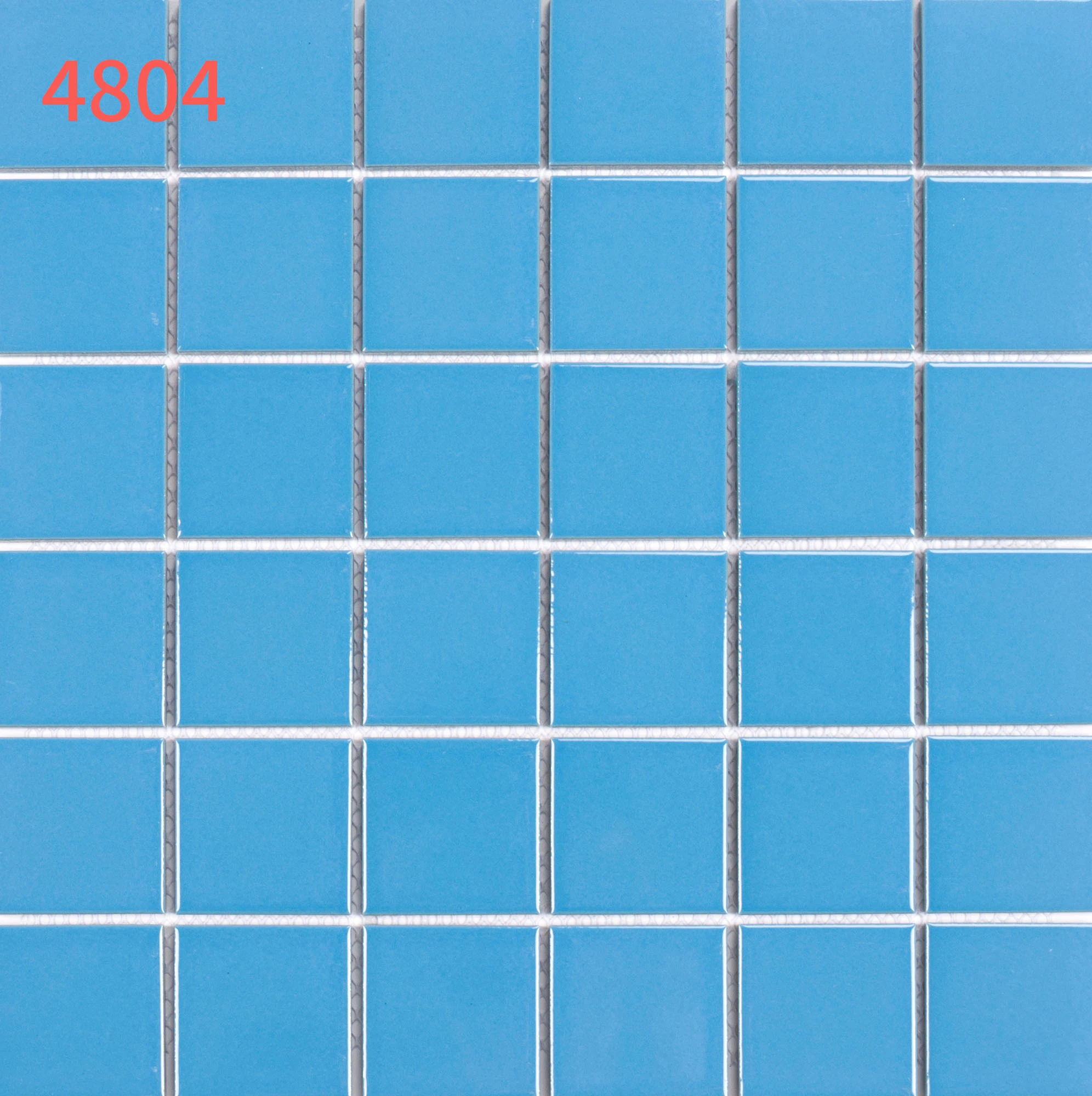 12X12 Anti Slip Blue Ceramic Mosaic for Swimming Pool Tile