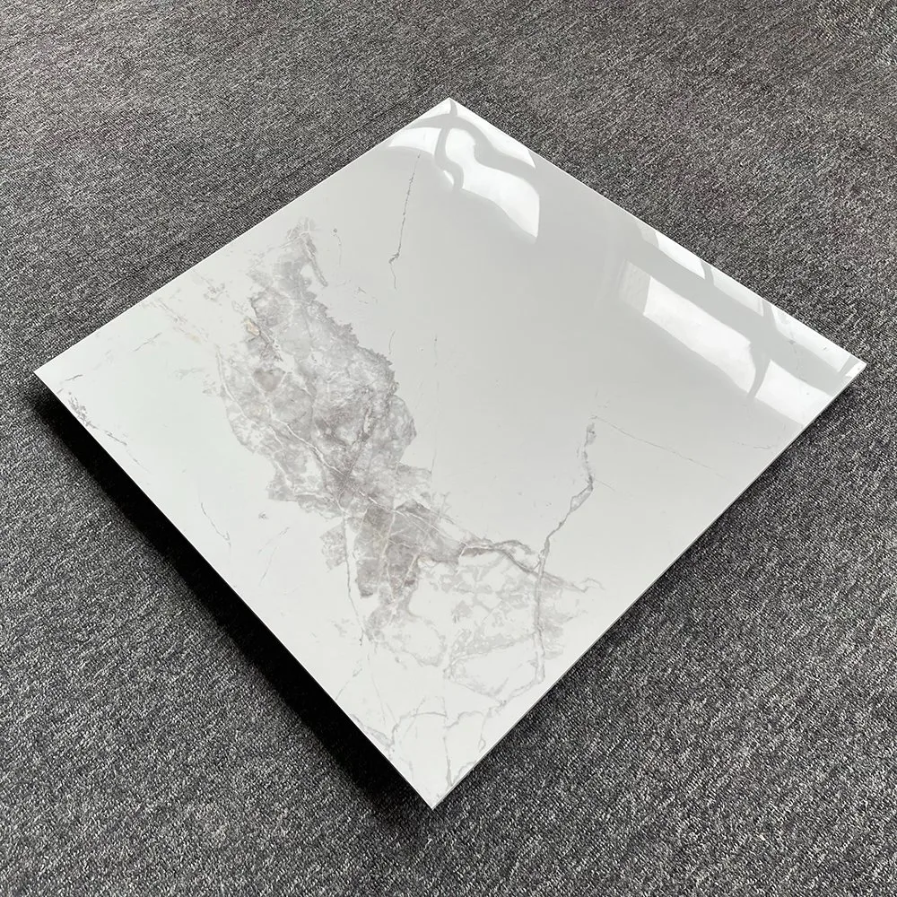 Porcelain 60X60 Marble Polish Porcelain Tiles Floor 1200X1200 White