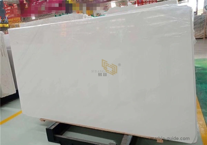 White Marble Tiles Yugoslavia Sivec Marble Slabs for Bathroom/Wall Hotel/Villa/Flooring