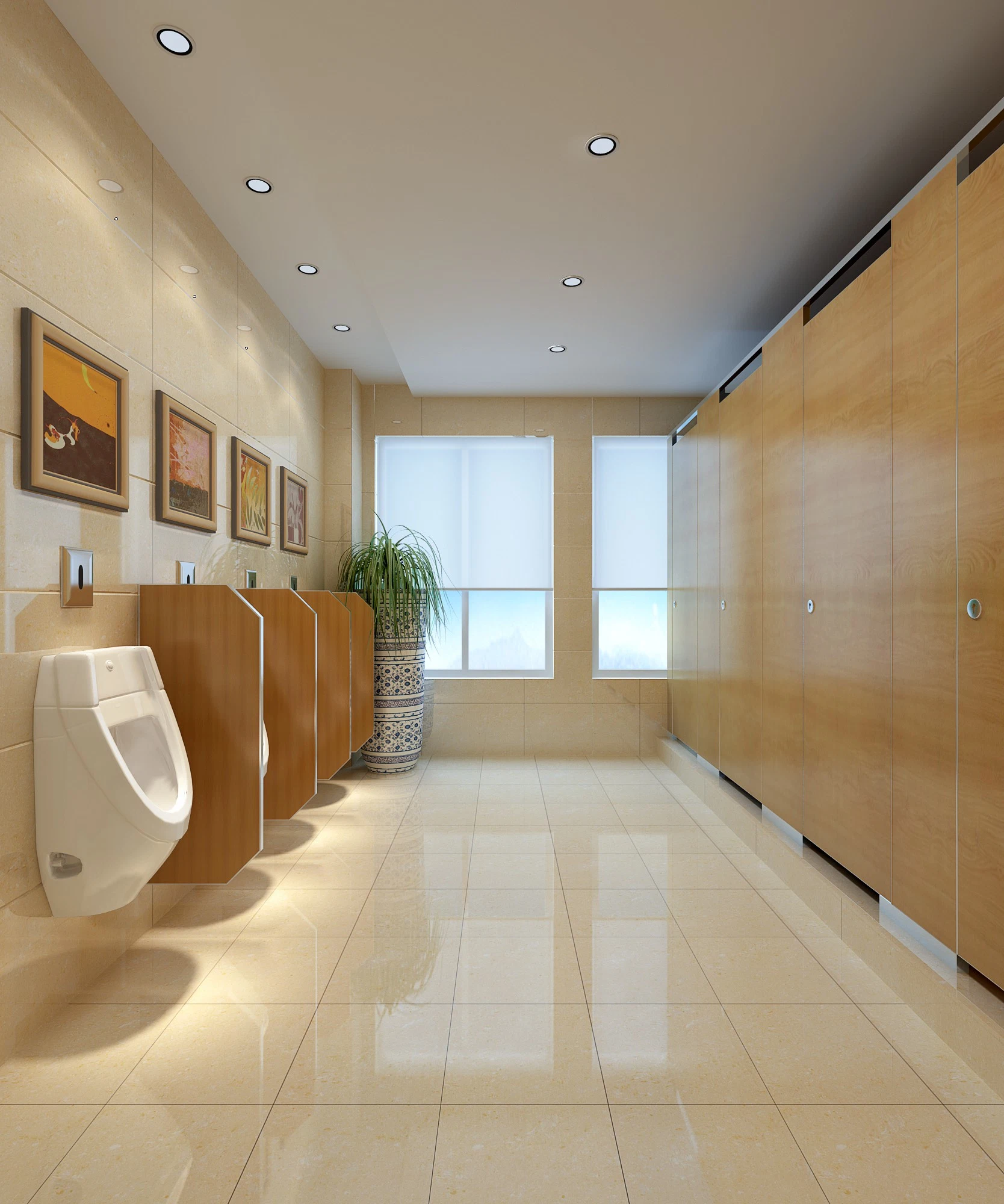 Polycrysta Double Loading Suitable for Engineering Project 600X600 800X800 Polished Porcelain Tile Beige Colour