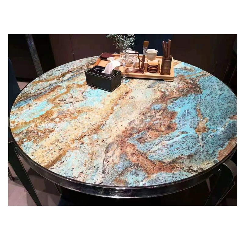 Brazil Natural Blue Fantasy Granite for Commercial Residential Living Room Wall Floor Slabs Tiles