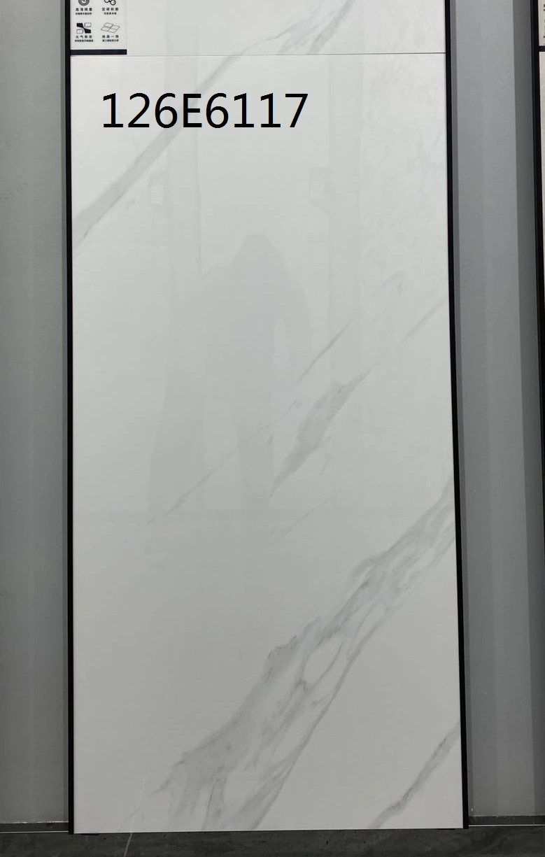 60X120 White Marble Porcelain Living Room Glazed Porcelain Floor Wall Tiles