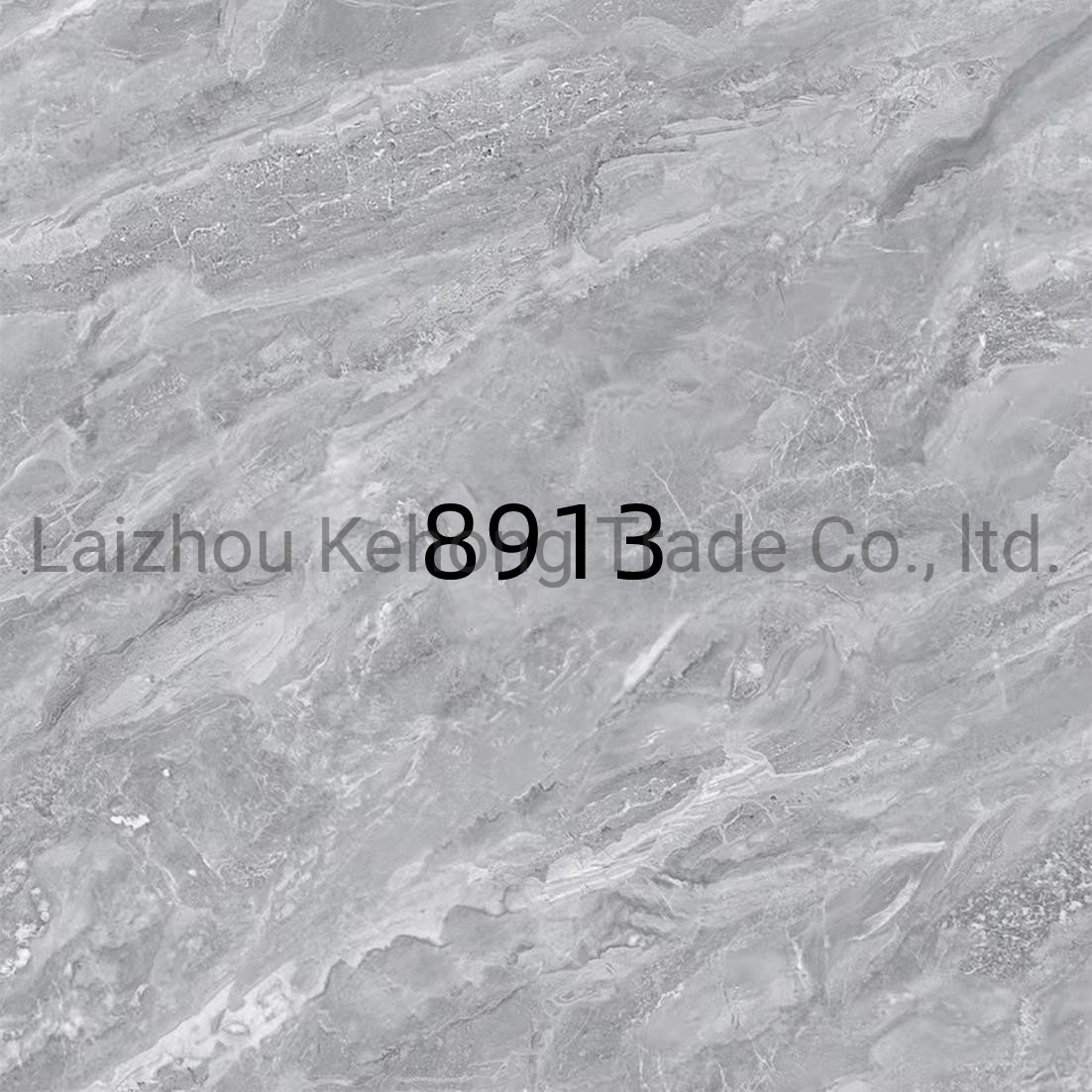 Grey Polished Vitrified Marble Porcelain Ceramic Floor Bathroom Wall Tile
