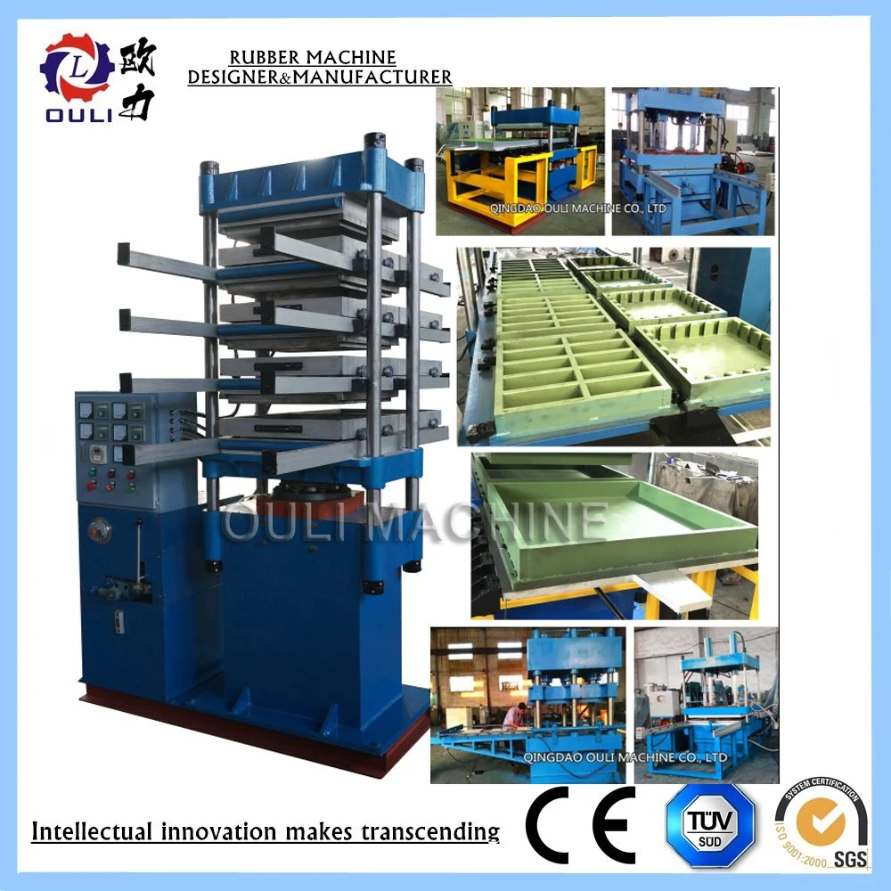 Rubber Tiles Vulcanizing Press Machine Made in China