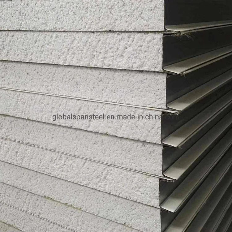 Lightweight/Fireproof Fast Install Easy Install EPS Sandwich Panel Wall Panel for Interior Wall Exterior Wall