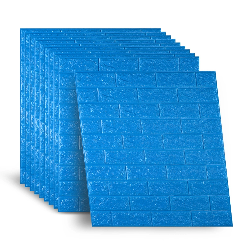 Brick Wall Stickers PE Foam Self-Adhesive Wall Tiles for Bedroom Living Room Background TV Decor