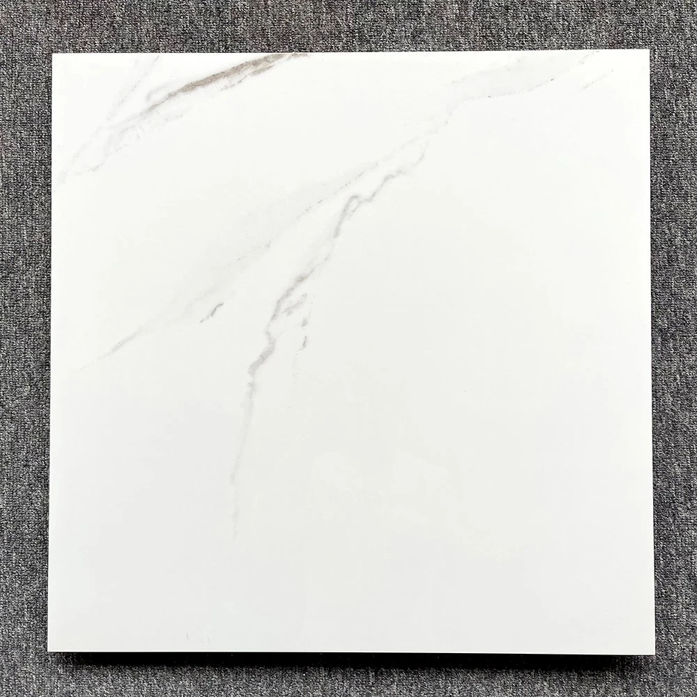 Kewent Living Room 60X60 White Ceramic Tiles Polished Porcelain Floor Tile 600X600