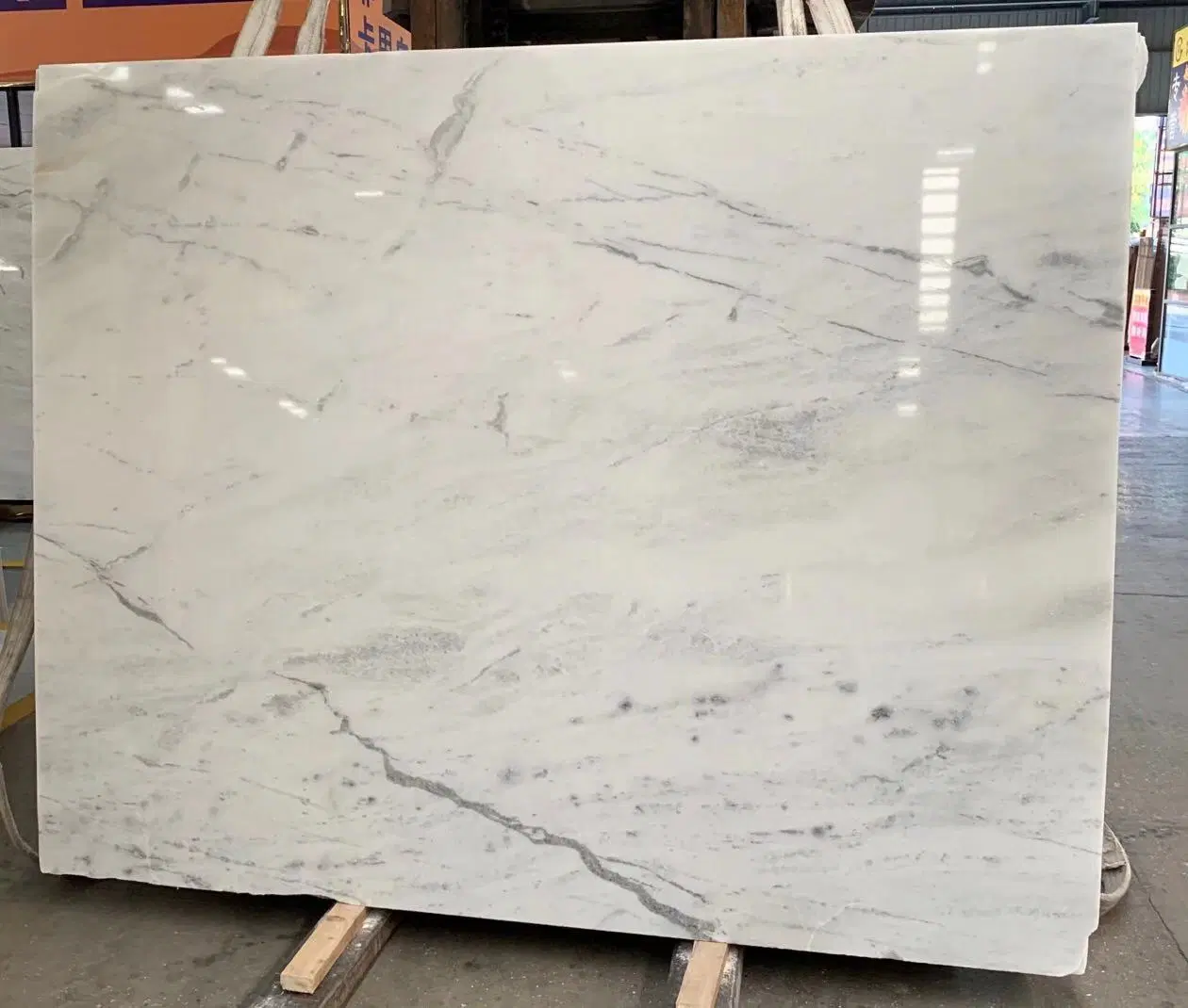 White Carrara Granite Kitchen Counter Top Marble Counter Top Marble Polish Tile Kitchen Countertop