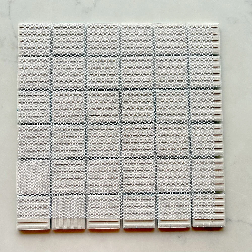 Blue and White Wall Tile Ceramic Mosaic Blue Floor Mosaic Tiles