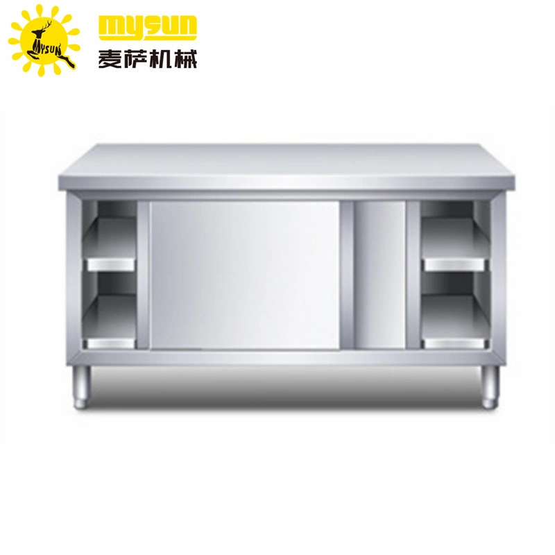 Kitchen Equipment Commercial Kitchen Large Capacity Single-Pass Restaurant Kitchen Worktable