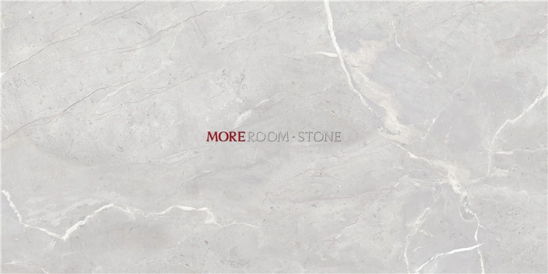 Interior Design Polished Grey Marble Effect Flooring Tile Porcelain for Sale