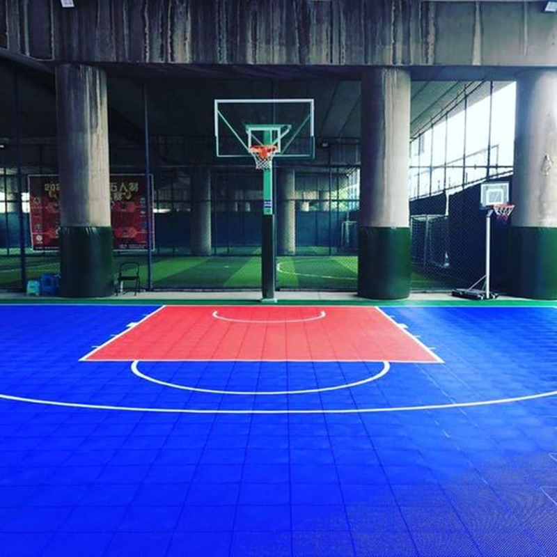 Fiba Approved Sports Floor Tiles Interlocking Outdoor Basketball Flooring Tiles Floor Modular