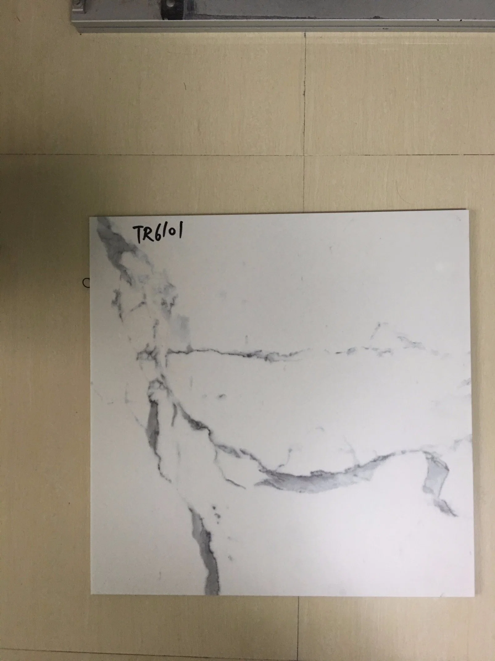 600X600 Marble Look White Color Porcelain Floor and Wall Tile