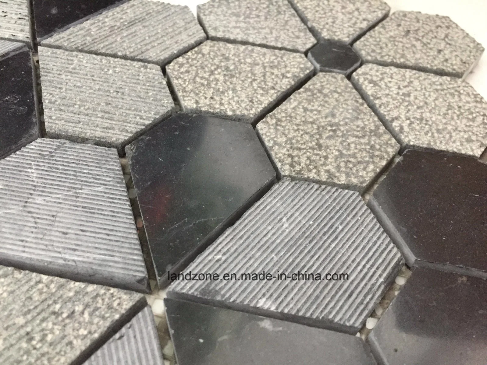 Gray Mix Black Fashion Design for Wall Decoration Mosaic Tile