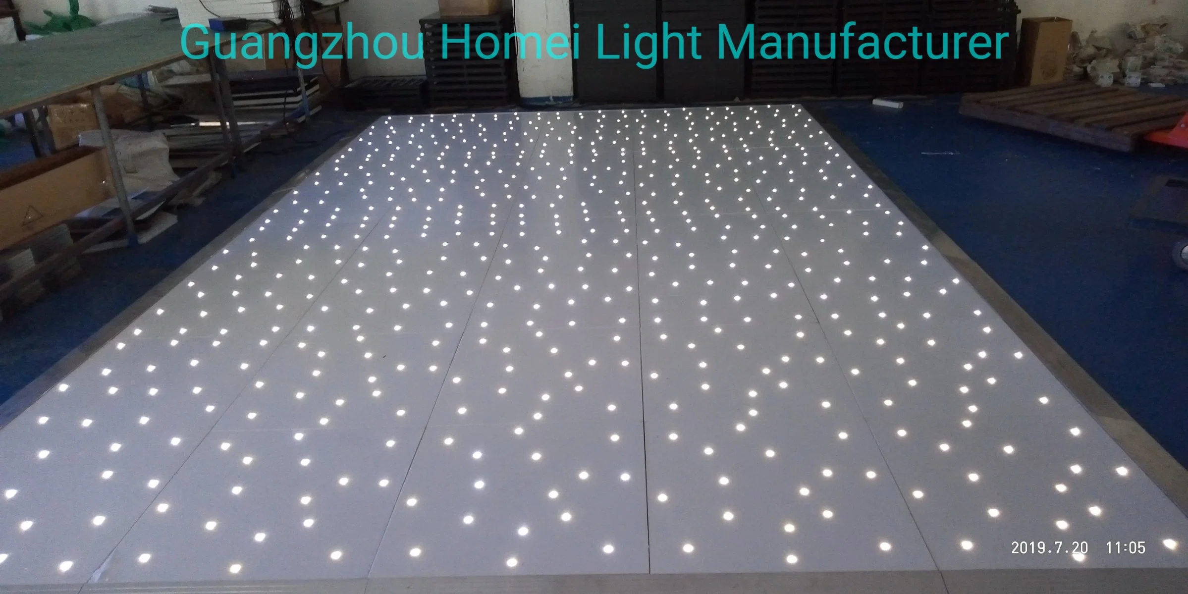 LED Starlit Dance Floor for Warm Wedding and Bar Floor Tiles