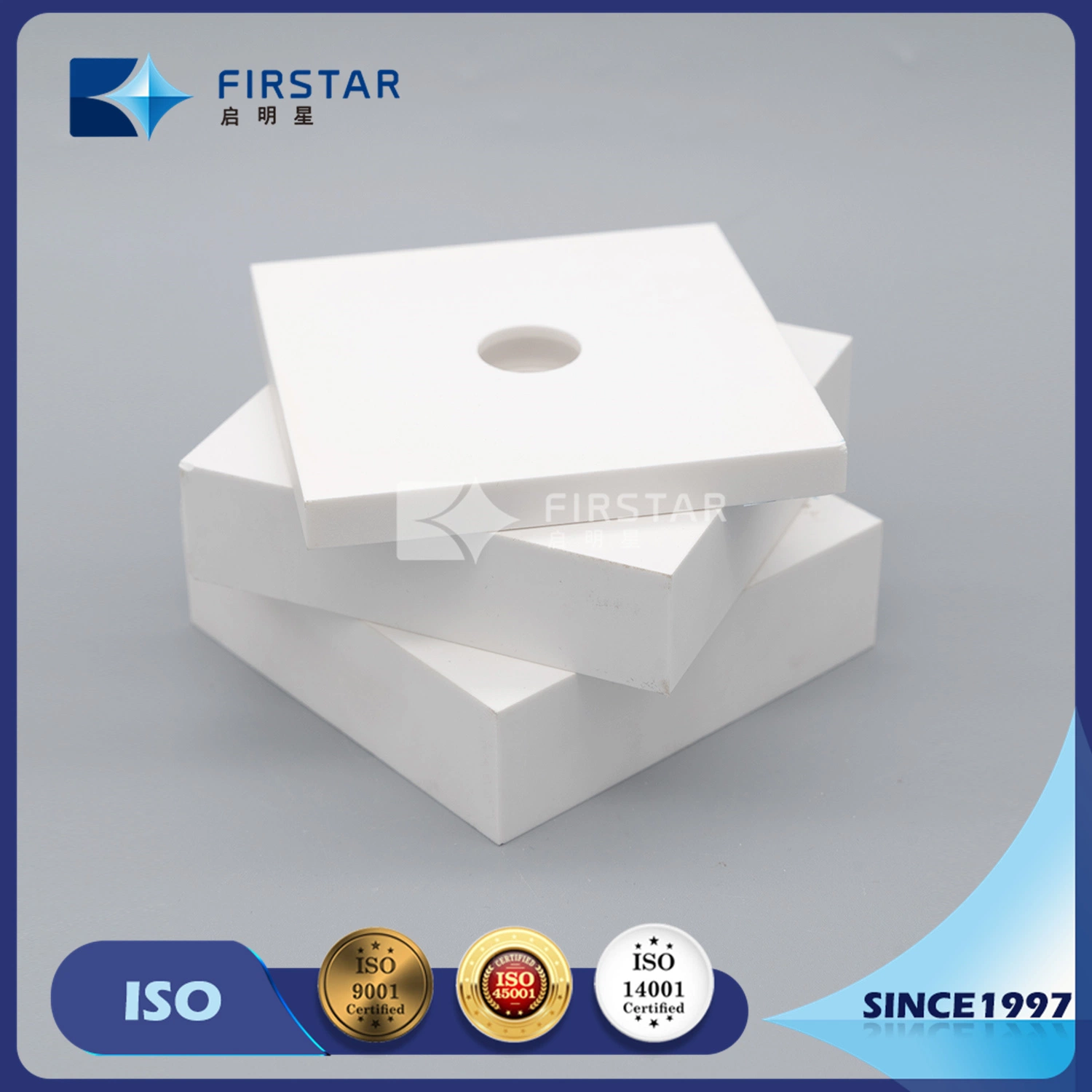 China Factory of Industrial Ceramic Liner High Alumina Ceramic Tiles for Wear and Corrosion