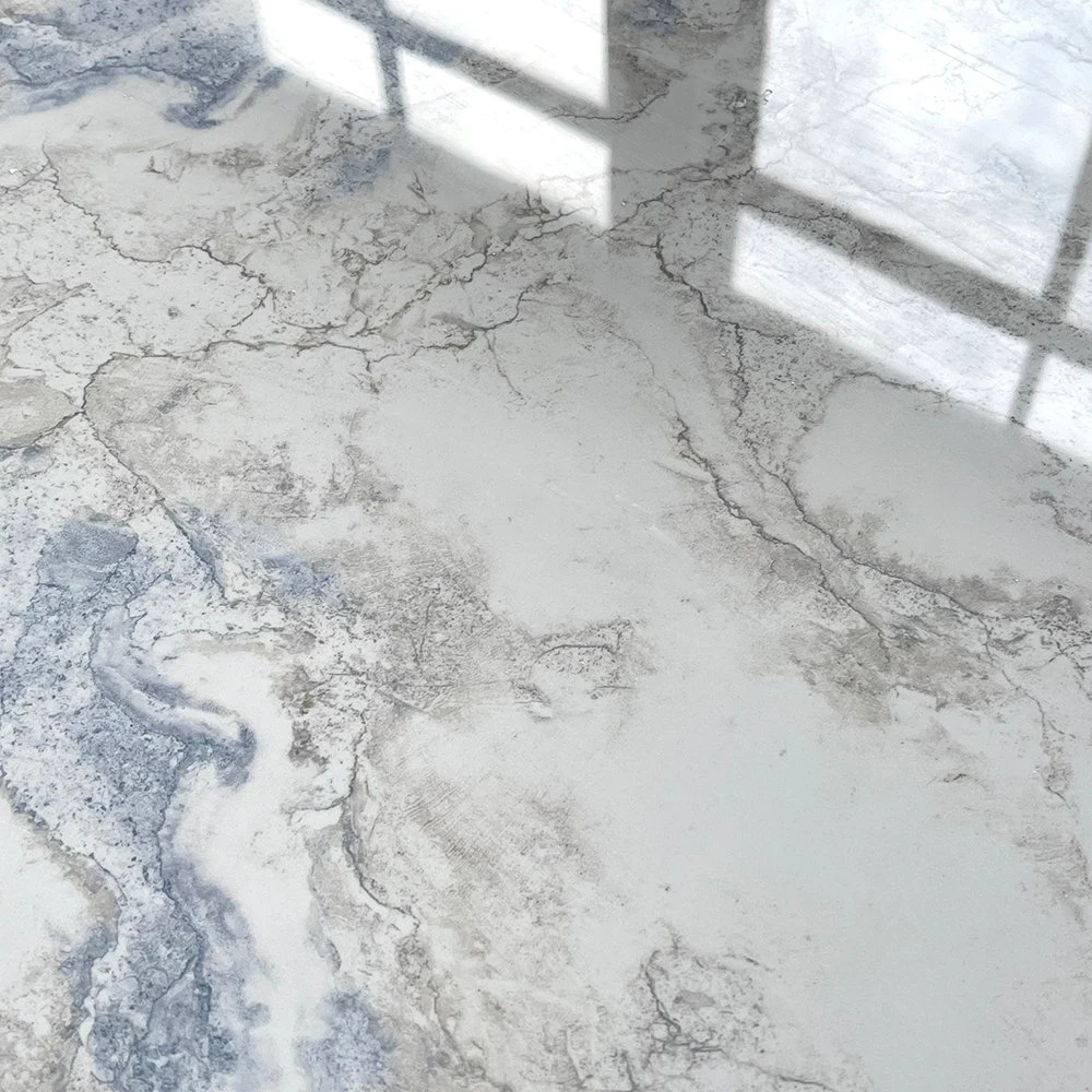 Good Quality 800X800 Foshan Modern Luxury White Blue Veins Marble Porcelain Glazed Floor Tiles
