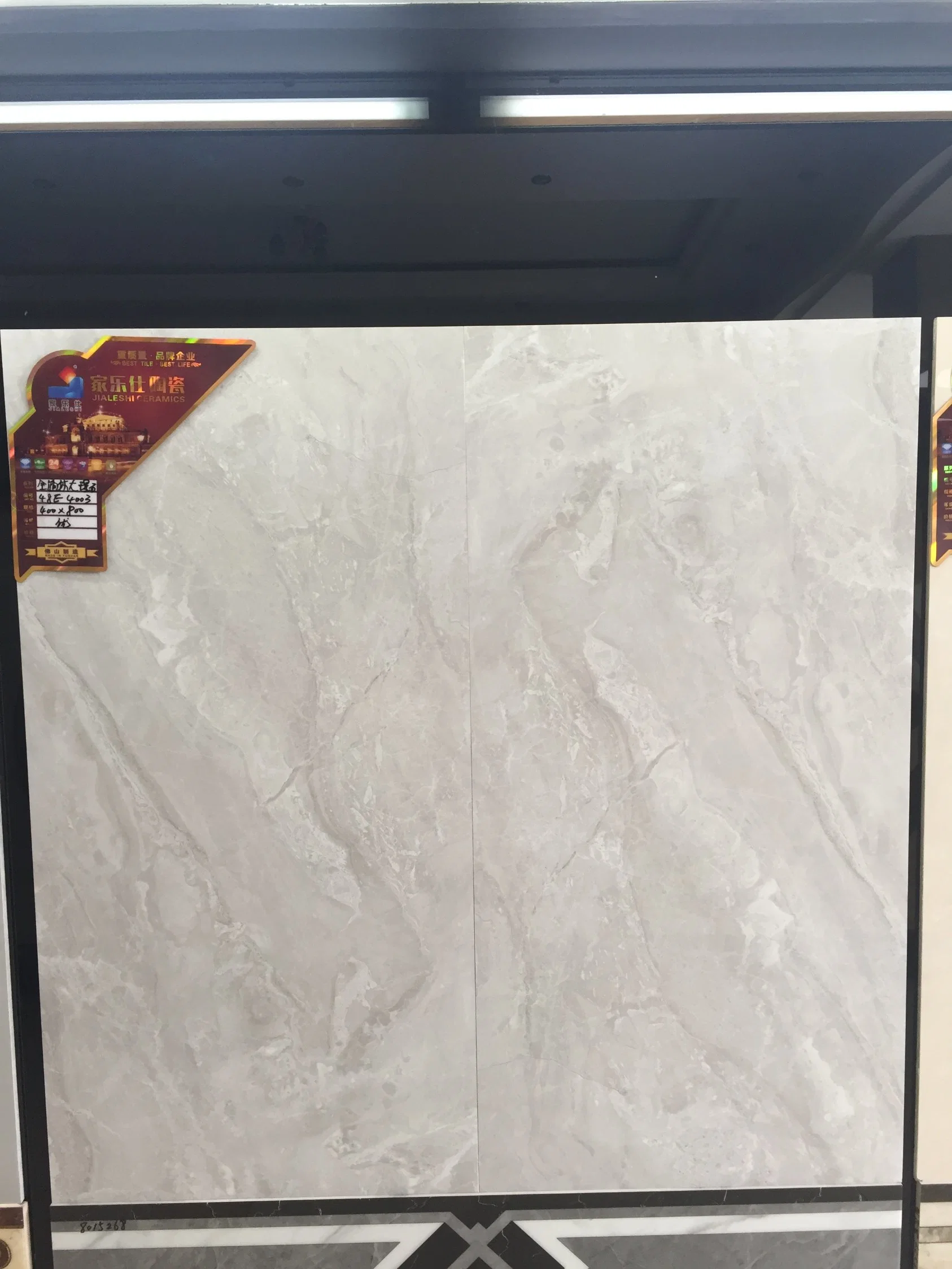 Porcelain Ceramic Tiles Wall Interior Gray Porcelain Bathroom Floor Tile 400X800