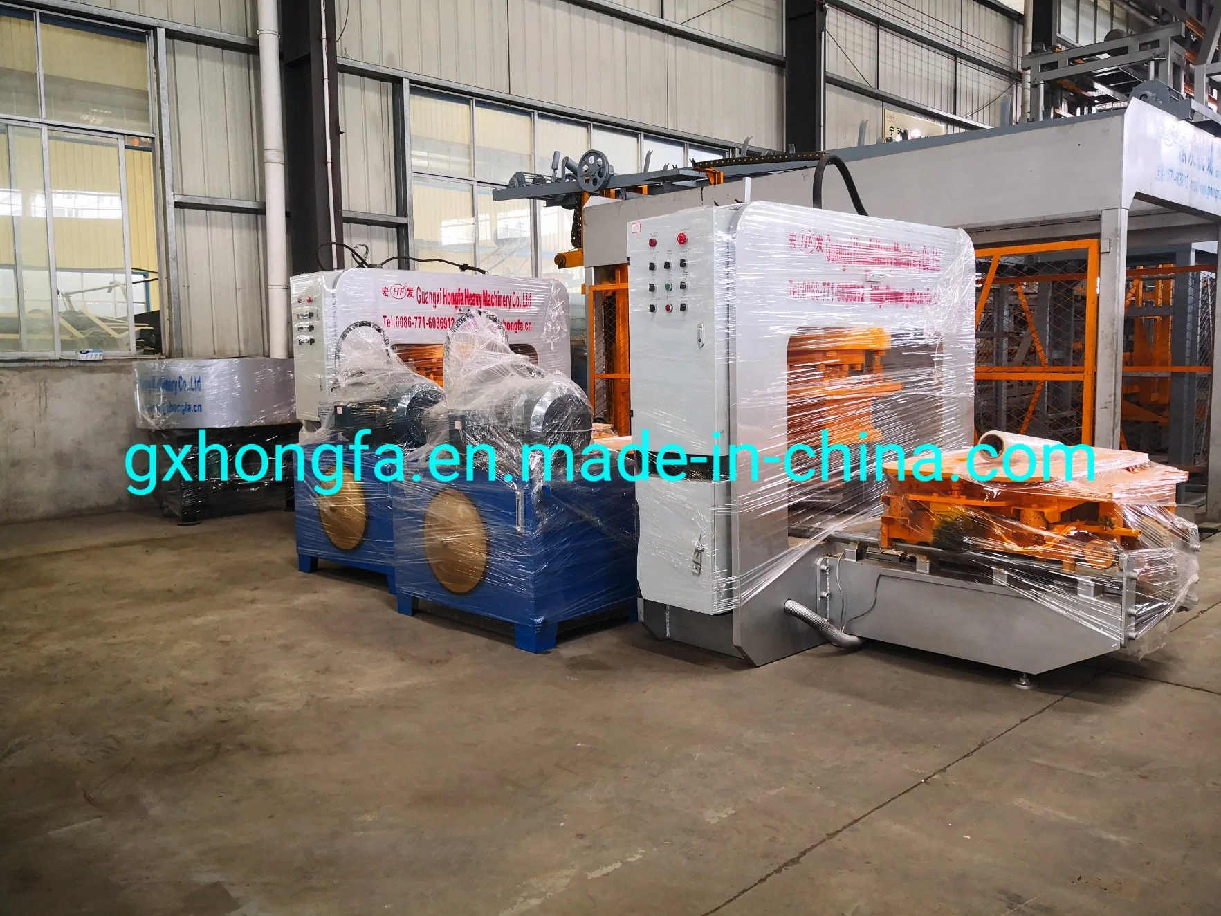 Hongfa Cement Floor Tiles Making Machine Ceramic Polish Tile Making Machine Concrete Terrazzo Tile Machine