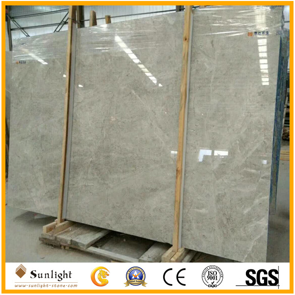 Hot Sale Polished Dora Cloud Grey Marble Tiles/Countertops/Slabs/Flooring