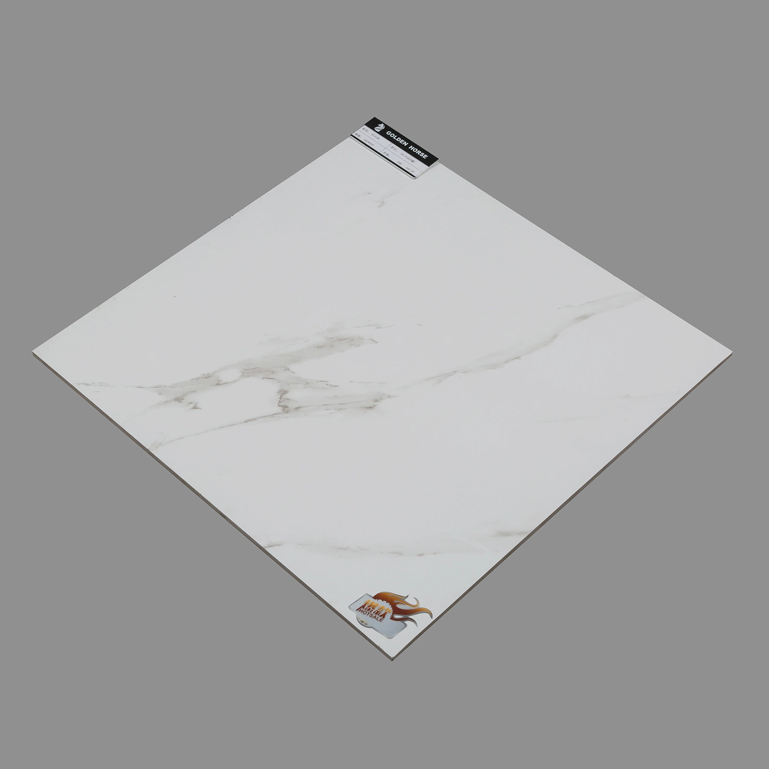 600*600mm Carrara White Marble Design Flooring and Wall Porcelain Polished Tiles