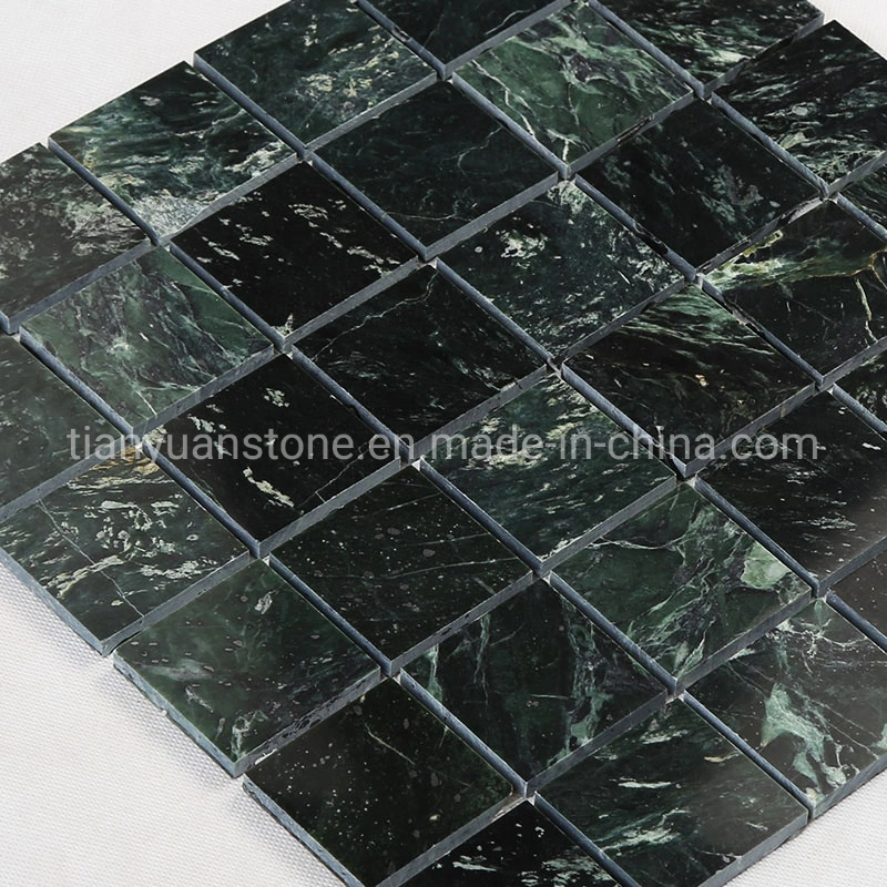 White/Green Marble Mosaic for Wall Tile and Floor Tile