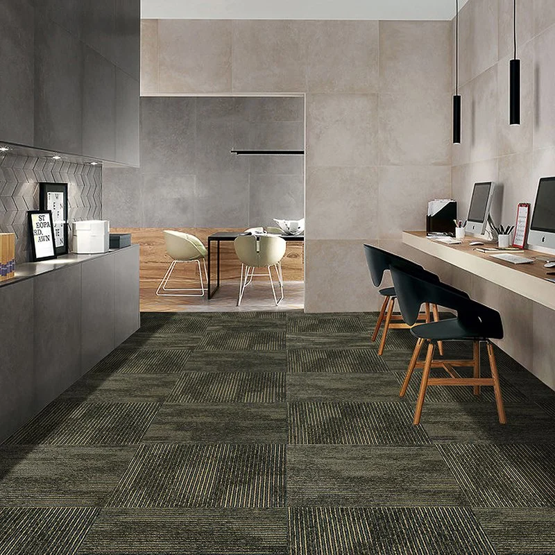 50* 50cm Office Square Carpet Tiles Home and Hotel Use Luxury Wall to Wall Carpet