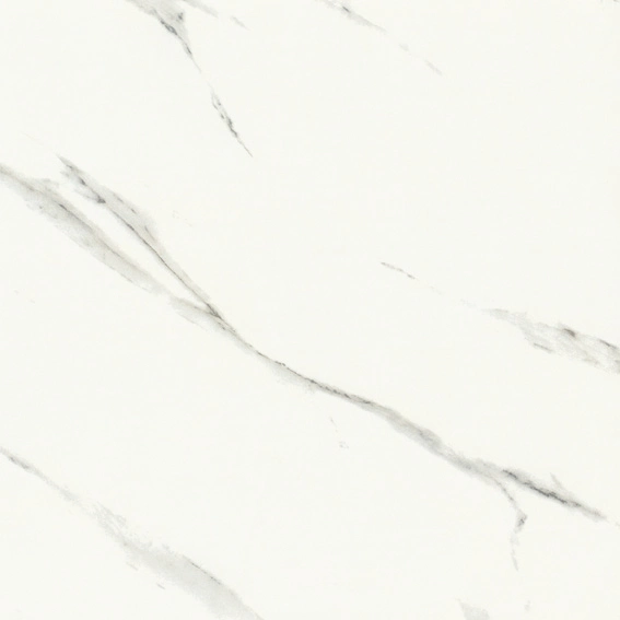 Glazed Calacatta White Marble Look Porcelain Full Body 600X600 300X600 Floor Tiles (JM63325D)
