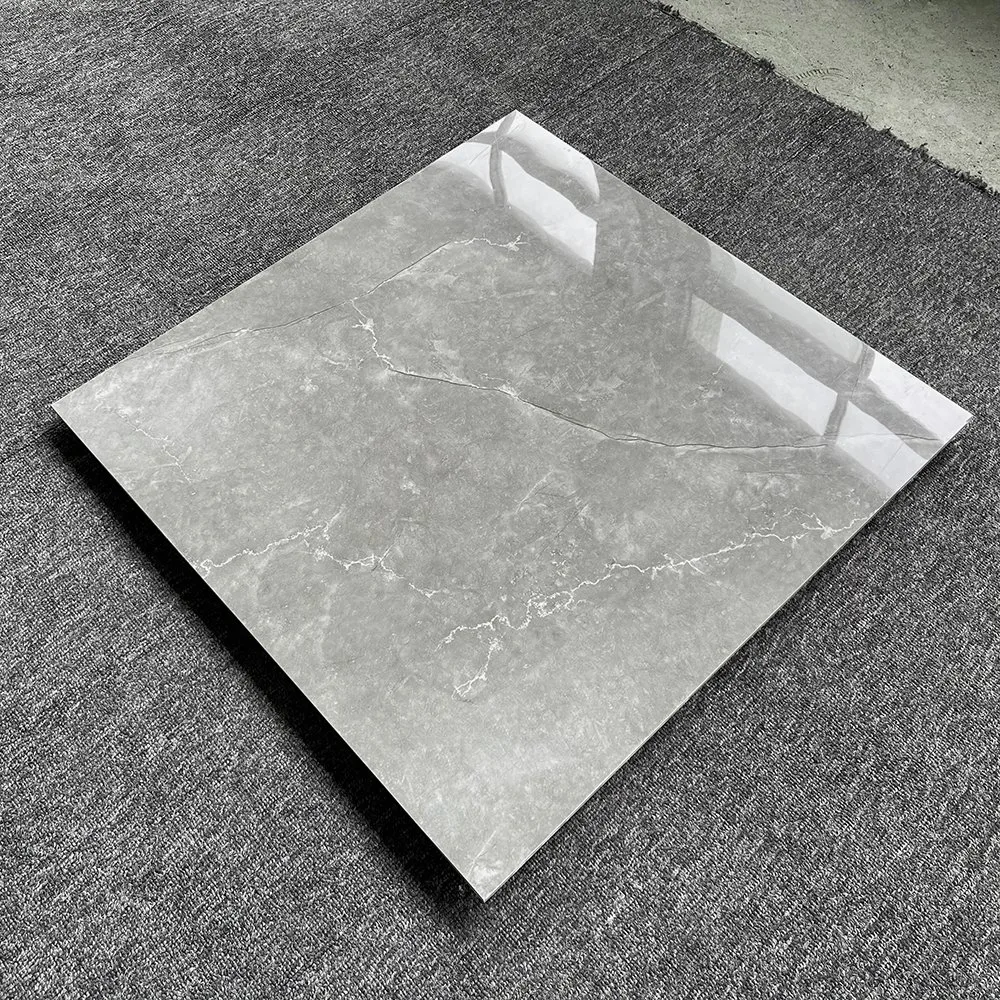 Polished Glazed Porcelain 600X600 Living Room Ceramic Floor Tiles