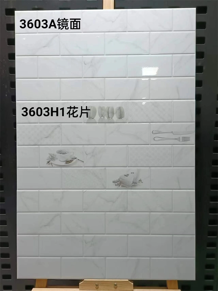 300X600mm White Ceramic Tile Bath Bathroom Wall Designs Modern Kitchen Floor Tiles