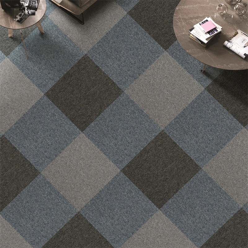 Carpet Tiles Hotel PP Surface Floor Carpet Tiles Used in Office Hotel Living Room