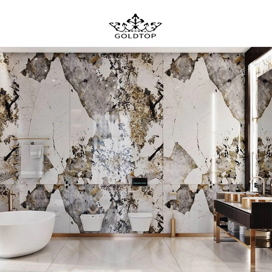Bathroom Pandora Luxury Countertops Island Worktop Wall Panels Natural Stone Slab Marble Tiles Kitchen Cabinet