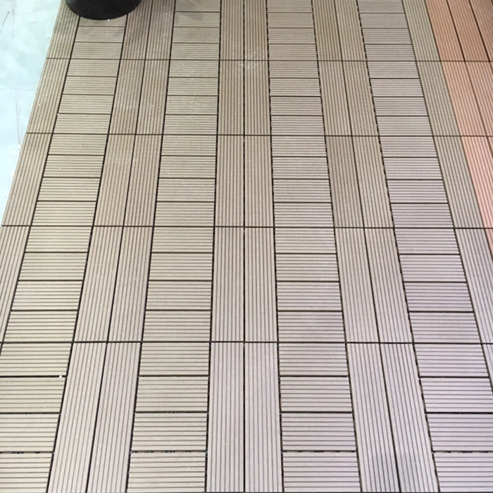 1 Kg/ PC European Bammax Wood Plastic Composite 300X300mm China Decking Tiles