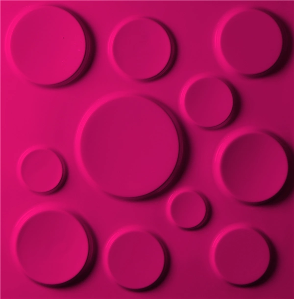 Plastic 3 Dimensional Decorative Interior Wall Cladding for Home
