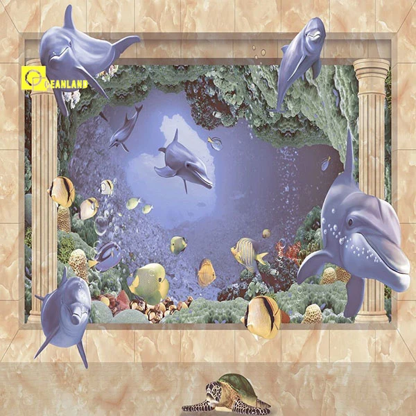 High Quality Ocean Design 3D Ceramic Wall Tiles in China