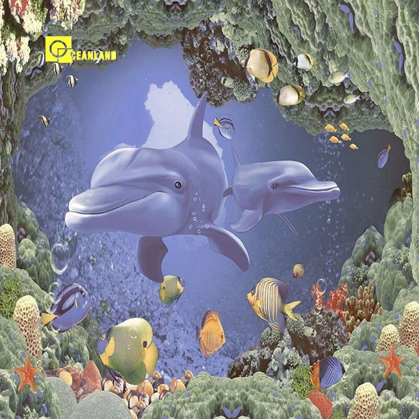 High Quality Ocean Design 3D Ceramic Wall Tiles in China