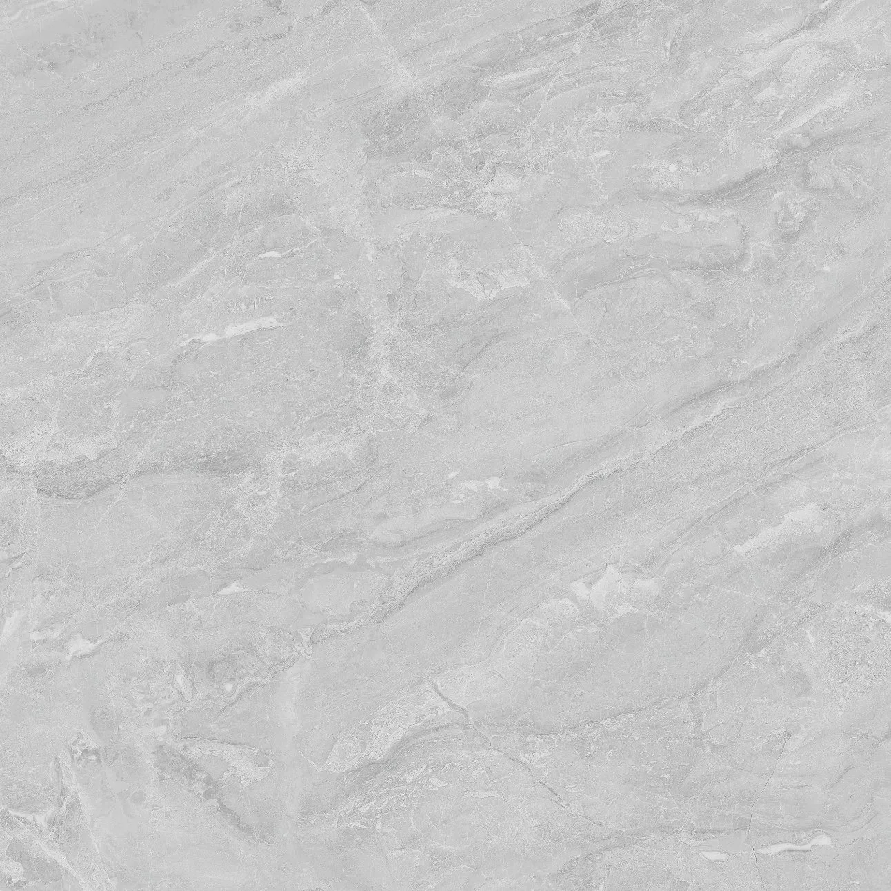 Gray Color Marble Look in Light Ceramic Rustic Floor Tiles 600*600