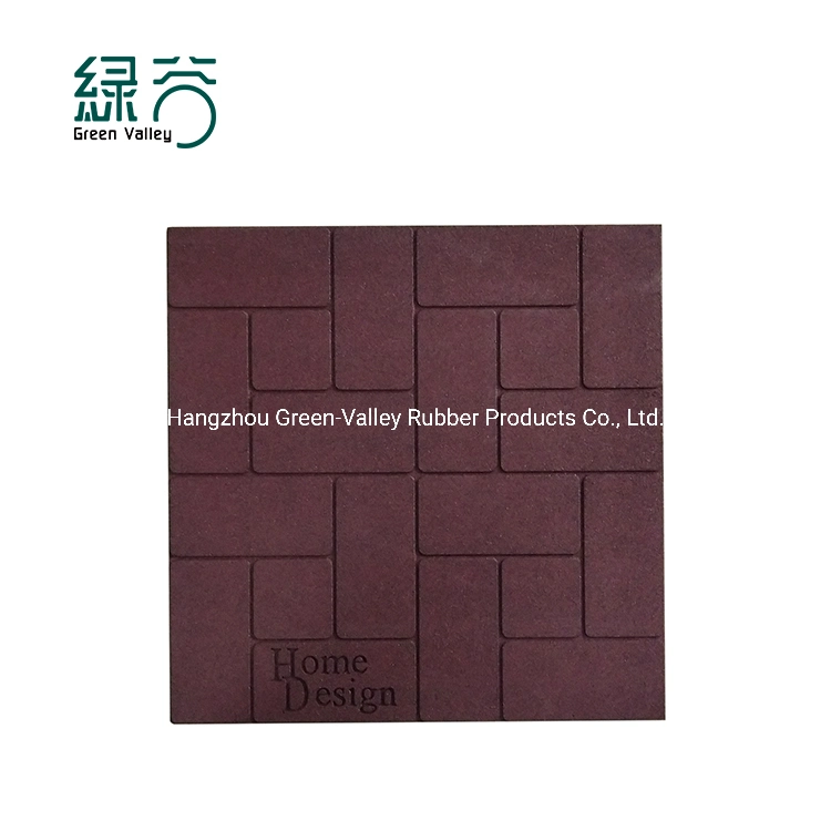 Anti-Slip Rubber Puzzle Tiles for Playground Flooring Rubber Flooring Rubber Tiles
