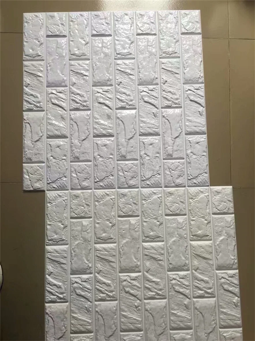3D Dimensional Wall Panels Interior Brick Decorations PVC Wall Sticker