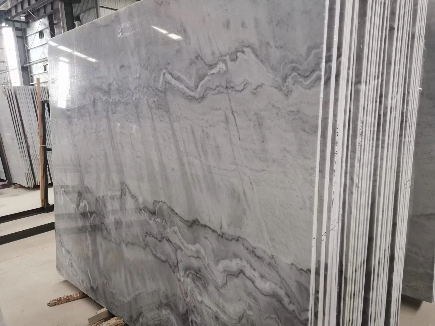 Popular Athens Grey Bruce Grey Marble for Slabs, Floor Tiles, Wall Cladding, Windowsill, Staircase, Countertops
