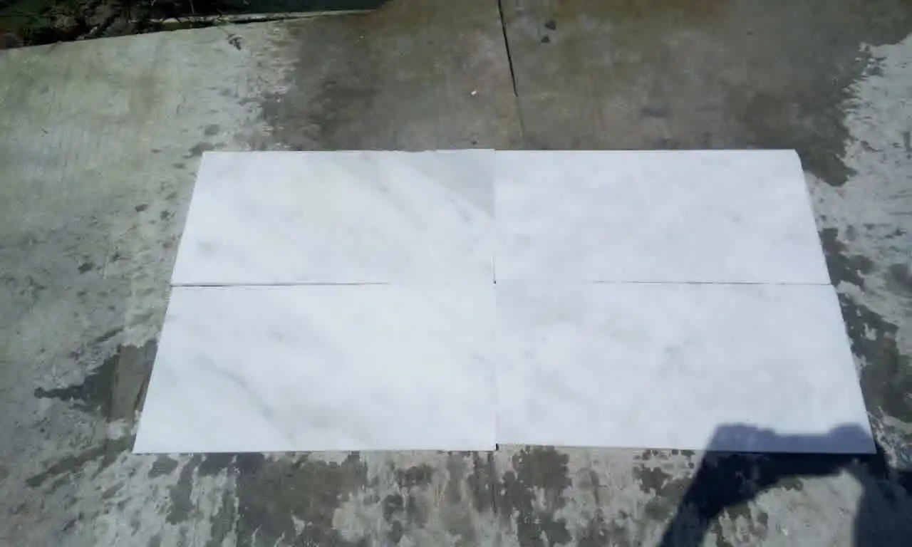 Cheap White Grey Marble Tiles for Floor Wall Stairs Windowsills