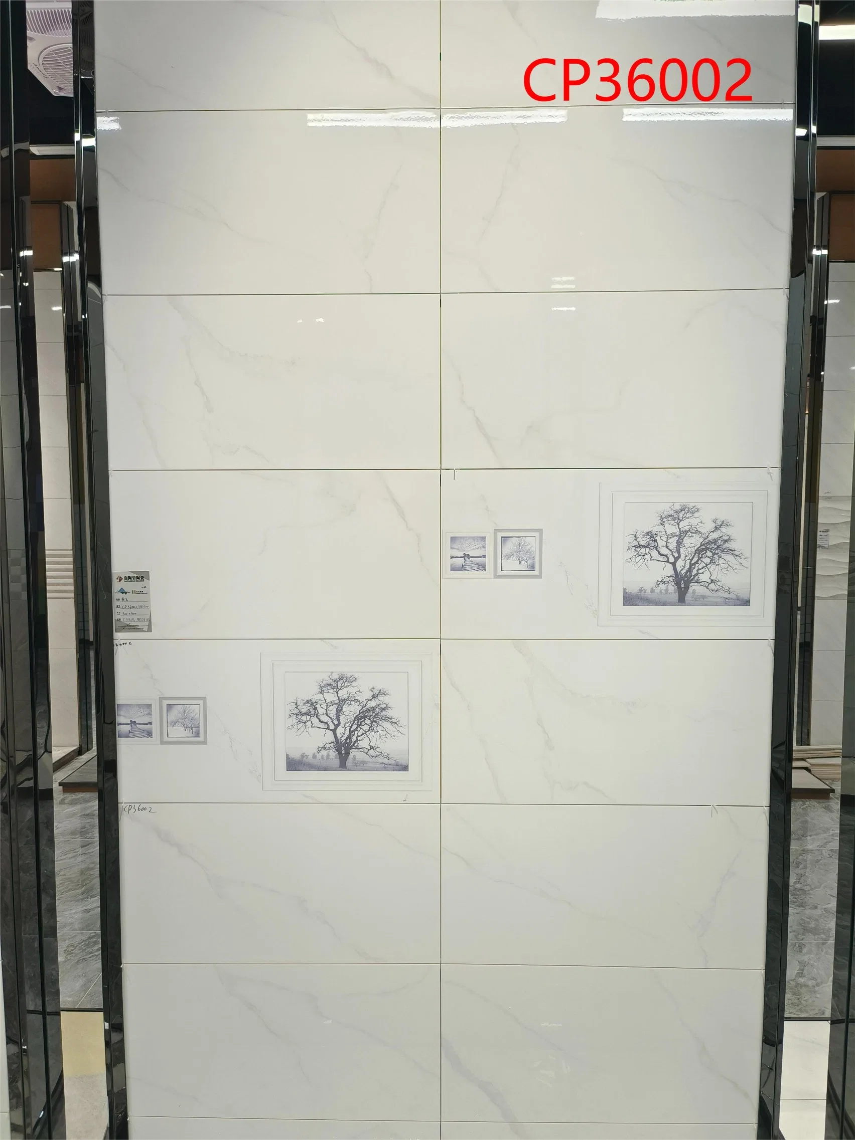 Ceramics Polished Glazed 300X600 Bathroom White Wall Tiles
