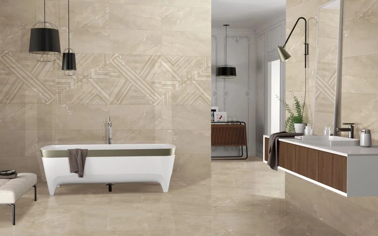 400X800mm Porcelain Glazed Wood Look Tiles Ceramic Flooring Tiles From Foshan