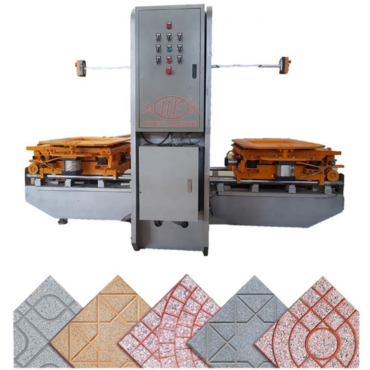 Terrazzo Concrete Floor Paving Brick Tile Making Machine Production Line Concrete Ceramic Paver Floor Tile Machine
