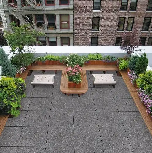 600*600 mm Exterior Granite Flooring Porcelain Tiles for Garden