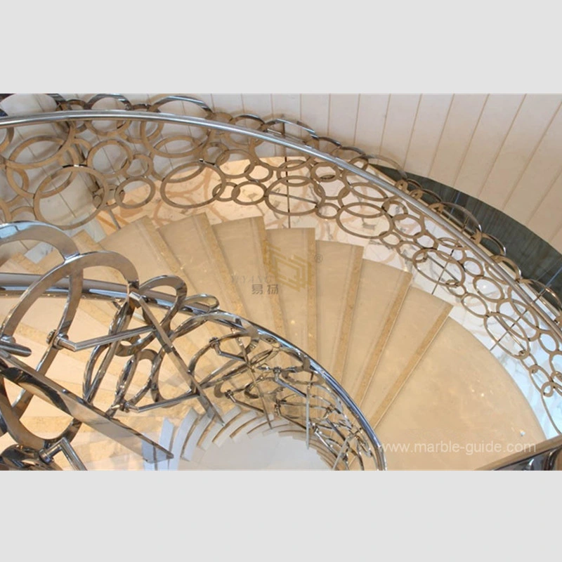 Calacatta White Marble Royal Botticino Marble Tiles for Hotel Flooring/Staircase/Wall Remodeling/Renovation/Decoration