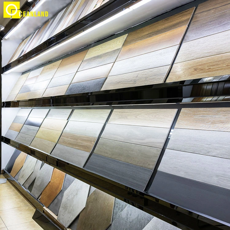 Foshan Supplier Indoor Home Wall Floor Glazed Porcelain Wood Look Porcelain Tile
