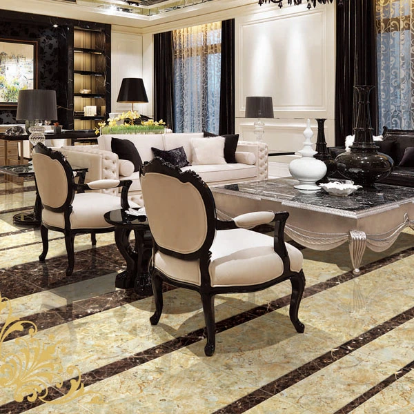 60X60 Ceramic Floor Tile Porcelain Polished Tile Look Marble (L6905A)