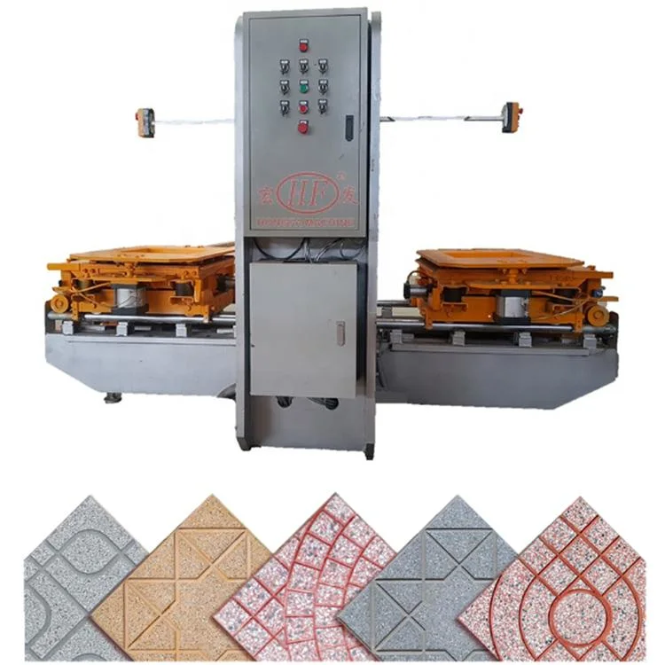 Hongfa Tile Machinery Ceramic Tiles Making Plant Machine Terrazzo Tile Low Investment Machine
